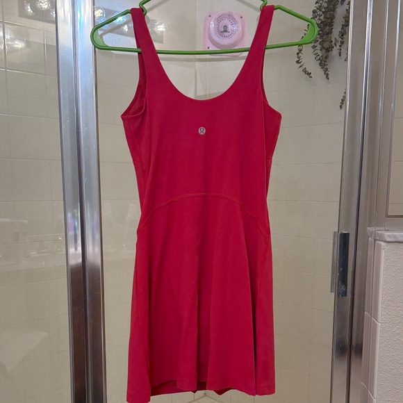 Lululemon Align tank Bright Pink Dress - Picture 2 of 3